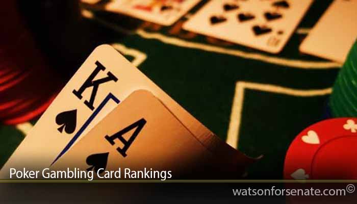 Poker Gambling Card Rankings